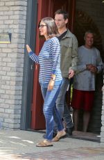 COURTNEY COX at Joel Silvers Memorial Day Party in Los Angeles