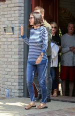 COURTNEY COX at Joel Silvers Memorial Day Party in Los Angeles