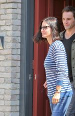 COURTNEY COX at Joel Silvers Memorial Day Party in Los Angeles