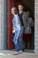 COURTNEY COX at Joel Silvers Memorial Day Party in Los Angeles