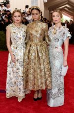 COURTNEY EATON at MET Gala 2015 in New York