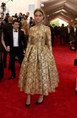 COURTNEY EATON at MET Gala 2015 in New York