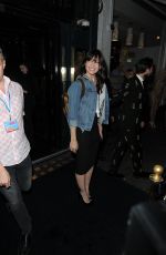 DAISY LOWE Arrives at Cafe de Paris in London 05/28/2015