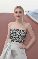 DAKOTA FANNING at 2016 Dior Cruise Fashion Show in France