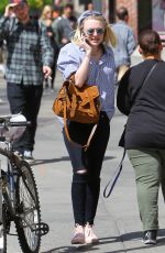 DAKOTA FANNING Out and About in New York 04/30/2015