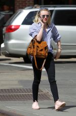 DAKOTA FANNING Out and About in New York 04/30/2015