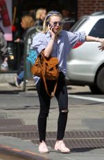 DAKOTA FANNING Out and About in New York 04/30/2015