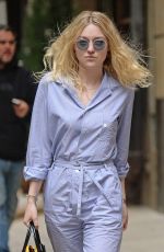 DAKOTA FANNING Out and About in New York 05/21/2015