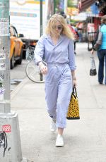 DAKOTA FANNING Out and About in New York 05/21/2015