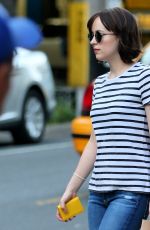 DAKOTA JOHNON Shopping at in Soho 05/26/2015