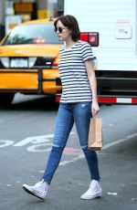 DAKOTA JOHNON Shopping at in Soho 05/26/2015