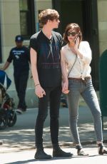 DAKOTA JOHNSON and Matthew Hitt Out in New York 05/07/2015