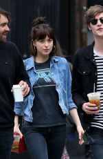 DAKOTA JOHNSON and Matthew Hitt Out in New York