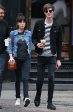 DAKOTA JOHNSON and Matthew Hitt Out in New York