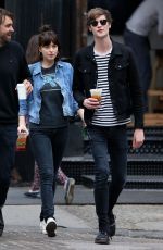 DAKOTA JOHNSON and Matthew Hitt Out in New York