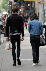DAKOTA JOHNSON and Matthew Hitt Out in New York