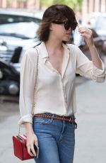 DAKOTA JOHNSON in Jeans Out in New York 05/10/2015
