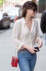 DAKOTA JOHNSON in Jeans Out in New York 05/10/2015