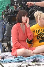 DAKOTA JOHNSON on the Set of How to be Single 05/28/2015