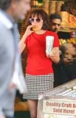 DAKOTA JOHNSON on the Set of How to be Single at Bloomingdales Store 05/18/2015