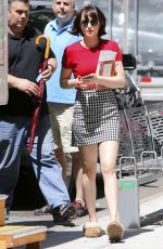 DAKOTA JOHNSON on the Set of How to be Single in Downtown Manhattan 05/27/2015