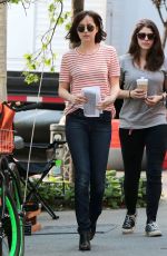 DAKOTA JOHNSON on the Set of How to be Single in Manhattan 05/26/2015