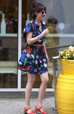 DAKOTA JOHNSON on the Set of How to be Single in New York 05/18/2015