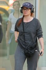 DEBRA MESSING Out in New York 04/03/2015