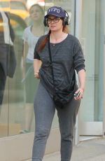 DEBRA MESSING Out in New York 04/03/2015
