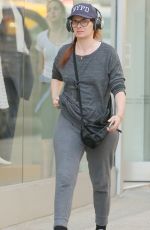 DEBRA MESSING Out in New York 04/03/2015