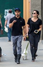 DEMI LOVATO at La Esquina Restaurant in New York 05/12/2015
