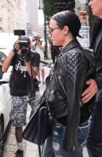 DEMI LOVATO in Ripped Jeans Out in New York 05/27/2015