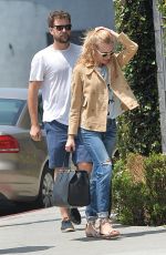 DIANE KRUGER and Joshua Jackson Out Shopping in Los Angeles 05/29/2015