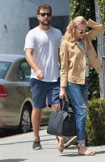 DIANE KRUGER and Joshua Jackson Out Shopping in Los Angeles 05/29/2015