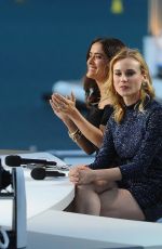 DIANE KRUGER and SALMA HAYEK at Canal Plus TV Station in Cannes