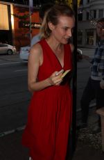 DIANE KRUGER Arrives at Mateo Restaurant in Beverly Hills 05/28/2015