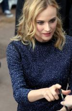 DIANE KRUGER Leaves Le Grand Journal in Cannes