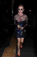 DIANE KRUGER Leaves Tetou Restaurant in Cannes