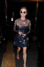 DIANE KRUGER Leaves Tetou Restaurant in Cannes