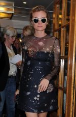 DIANE KRUGER Leaves Tetou Restaurant in Cannes