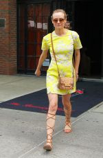 DIANE KRUGER Leaves the Bowery Hotel in New York 05/05/2015