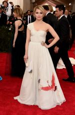 DIANNA AGRON at MET Gala 2015 in New York