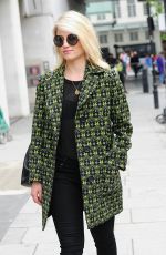 DIANNA AGRON Leaves Radio 1 Studios in London 05/22/2015