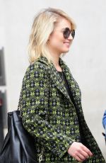 DIANNA AGRON Leaves Radio 1 Studios in London 05/22/2015