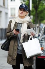 DIANNA AGRON Out Shopping in London 05/26/2015