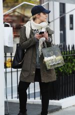 DIANNA AGRON Out Shopping in London 05/26/2015