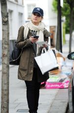 DIANNA AGRON Out Shopping in London 05/26/2015