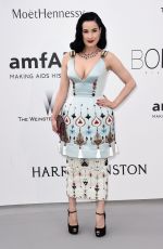 DITA VON TEESE at Amfar’s 2015 Cinema Against Aids Gala in Cap d’Antibes