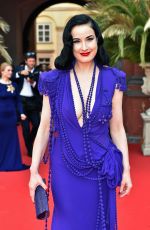 DITA VON TEESE at Llife Ball 2015 in Vienna