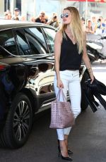 DOUTZEN KROES Arrives at Hotel Martinez in Cannes